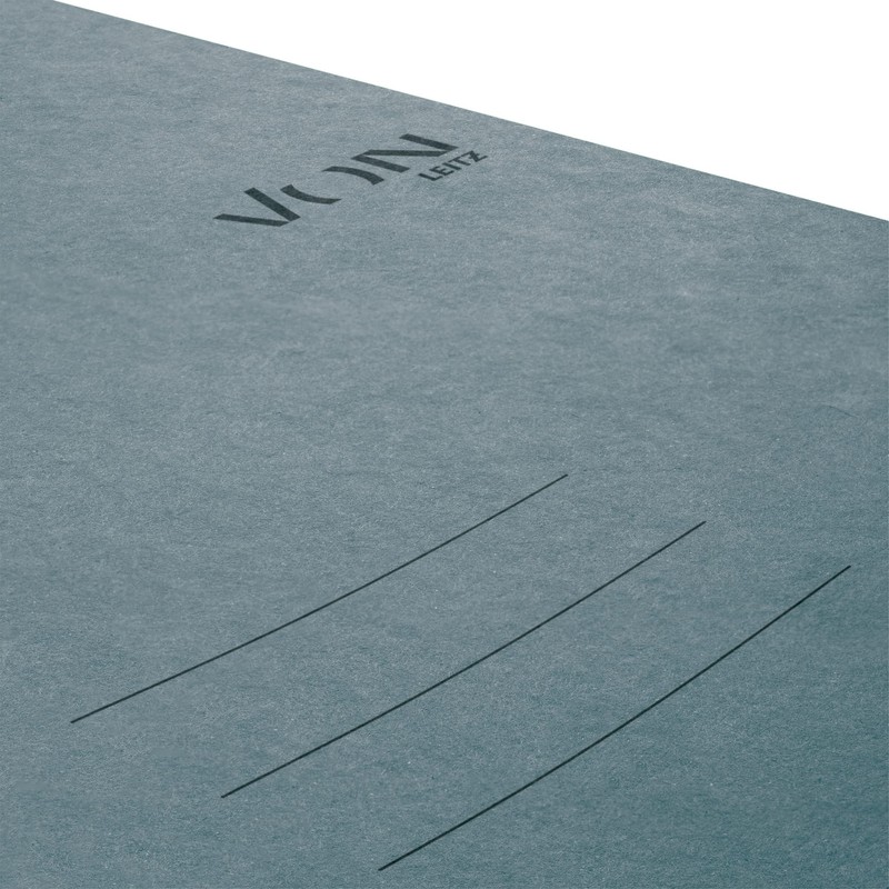 VON Leitz Pack of 5 A4 Corner Folder with Elastic