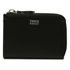 Takeokikuchi 1090123 Men's Wallet, Coin Purse, York, 01: Black