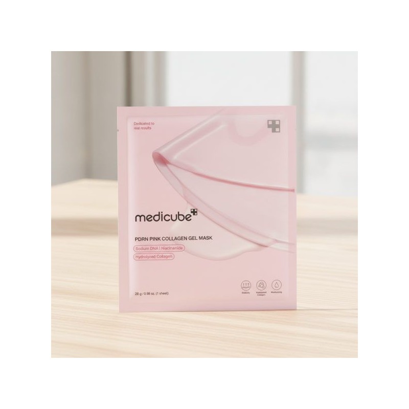 Medicube Elastic glow Medicube PDRN pink collagen gel mask pack
