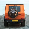 Funny Raccoon Spare Tire Cover Raccoon Wheel Protector for Truck