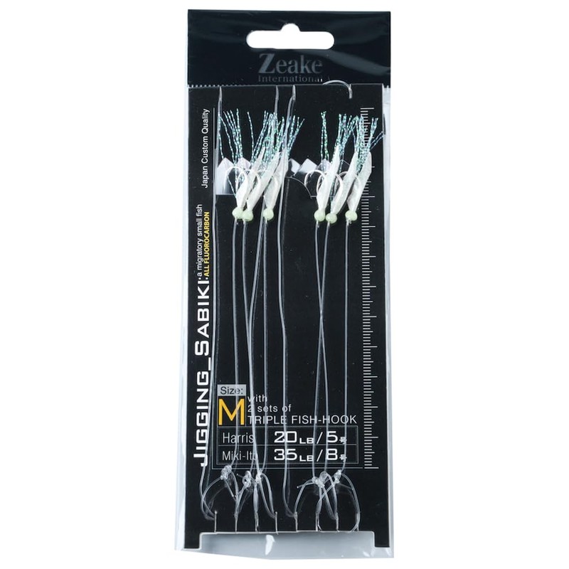 Geek Jigging Sabiki 3 Needle Set of 2 M