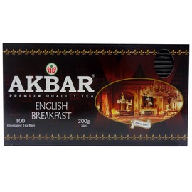 Akbar English Breakfast 100 Enveloped Tea bags
