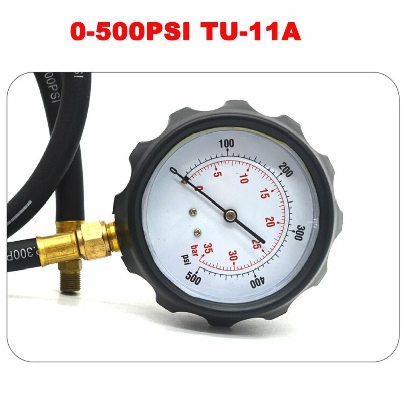 CarBole 13pc Engine Oil Pressure Tester Gauge Diagnostic 500psi Test
