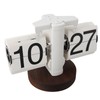 Flip Desk Clock Retro Single Sided Battery Powered Retro Vintage