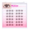 Wosheer False Eyelashes, Natural Style Cartoon Type False Eyelashes, Hard