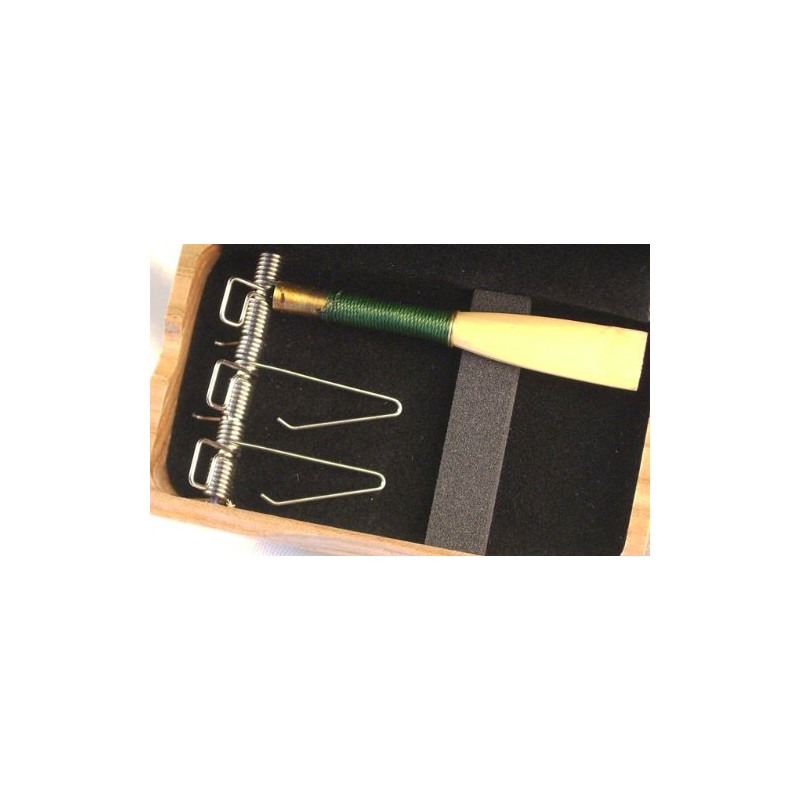 English Horn Oboe d'Amore Tube Case for 7 Tubes, Black