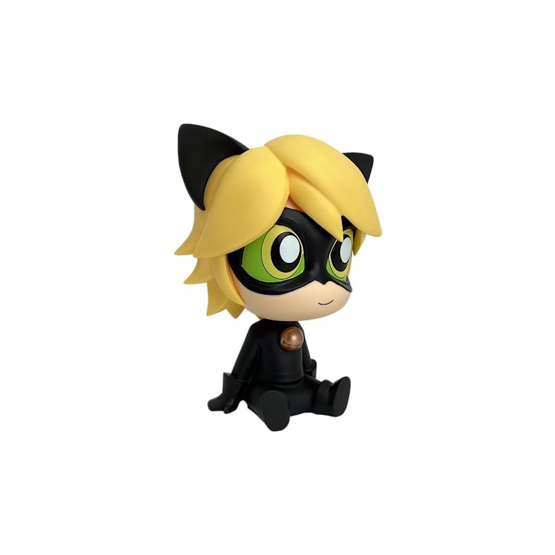 Plastoy Chibi Money Box Cat Black