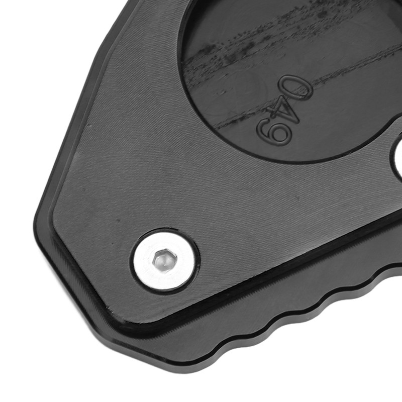 Motorcycle Kickstand Extender Pad Support Plate Aluminium Alloy Replacement for