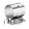 ZEHCLP 2 Pcs 3.5 inch Exhaust Clamp 3 1/2 Butt