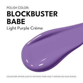 RC Red Carpet Manicure Esmalte de Uñas LED GEL Blockbuster Babe Crema Morado Claro 9 ml
