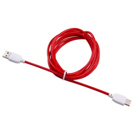 Smays Charger Cord for Nabi Tablet Jr and XD, Red Bright Color, 6 ft