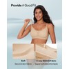 Women's Adjustable String Bralette, Wireless Seamless Vest Bras Adjustable Spaghetti