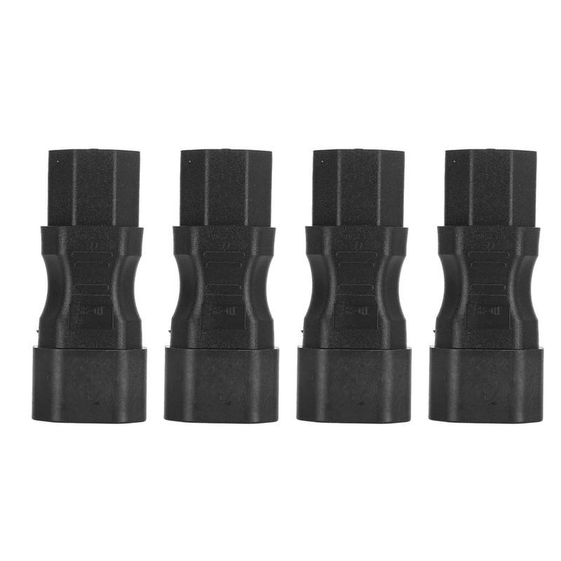 4Pcs IEC320 C14 to IEC320 C15 Power Adapter IEC320 C14