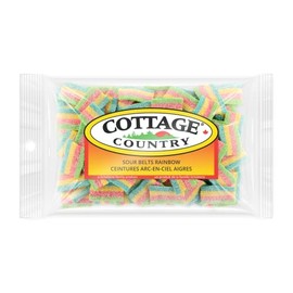 Cottage Country Sour Rainbow Belts 250g 3 Pack (750g)