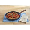 IMUSA USA Woodlook 12" Black Stone Fry Pan Handle and