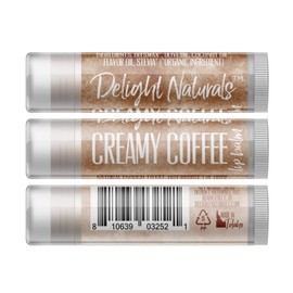 Delight Naturals Jumbo Lip Balm - Creamy Coffee (0.50 oz)