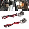 Handlebar LED Turn Signal Light DC12V Retro Mini Waterproof Increased