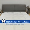 Nutan 3-Inch Quilted Cotton & Fluffy Mattress Topper, Cooling, Soft,