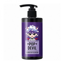 UnKnown Moeta Pop Devil Complementary Color Shampoo, 300ml, 1 piece 300ml × 1 piece / 모에타 팝 데빌 보색 샴푸, 300ml, 1개 300ml × 1개