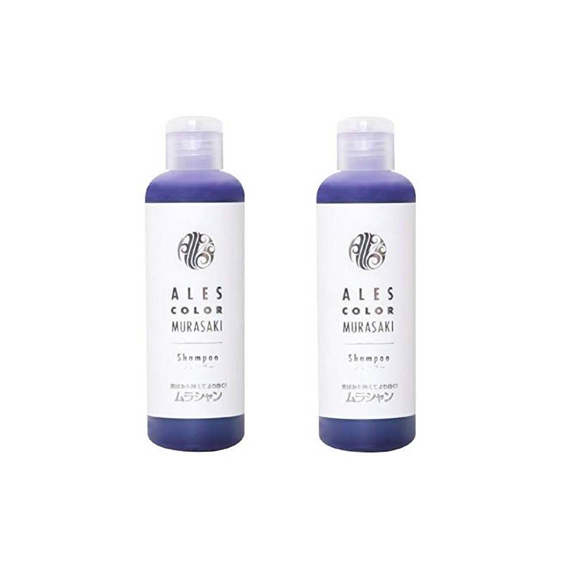 [Set of 2] Ares Color Murasaki Shampoo 6.8 fl oz