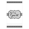 Luxurious "Be Our Guest" Towels, 8" x 4" (Pack of