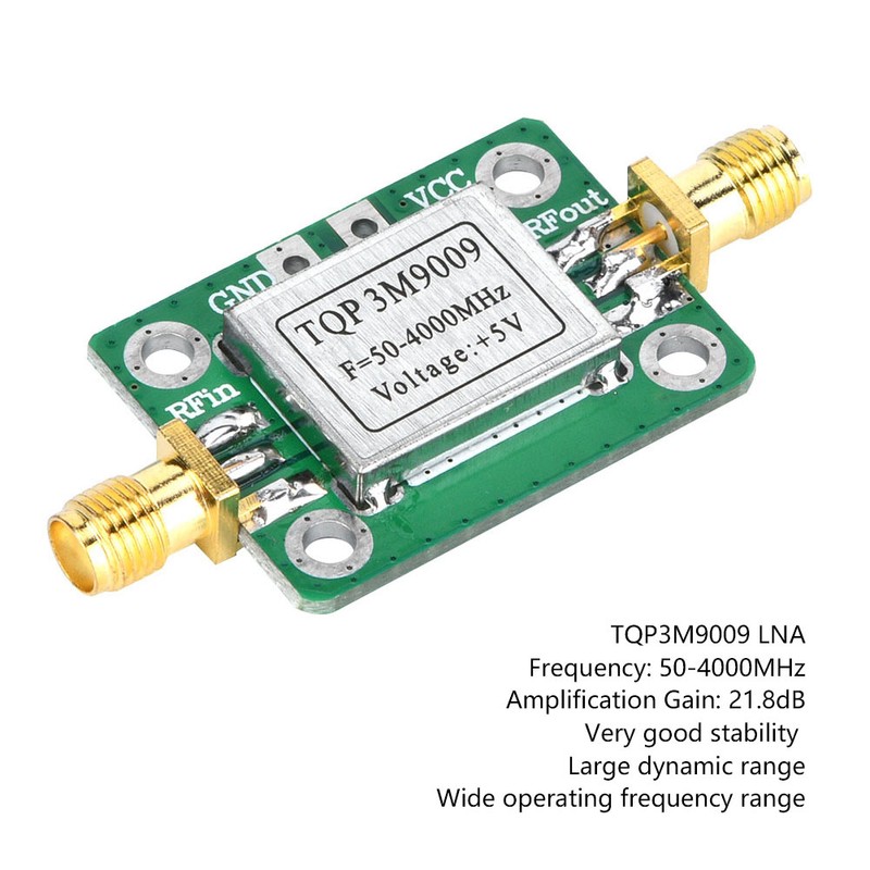 50-4000MHz 21.8dB RF Broadband Low Noise Amplifier LNA Module with