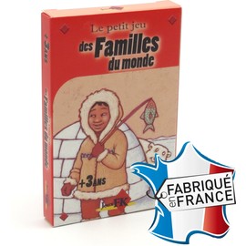 FAMILLES DU MONDE jeu de cartes