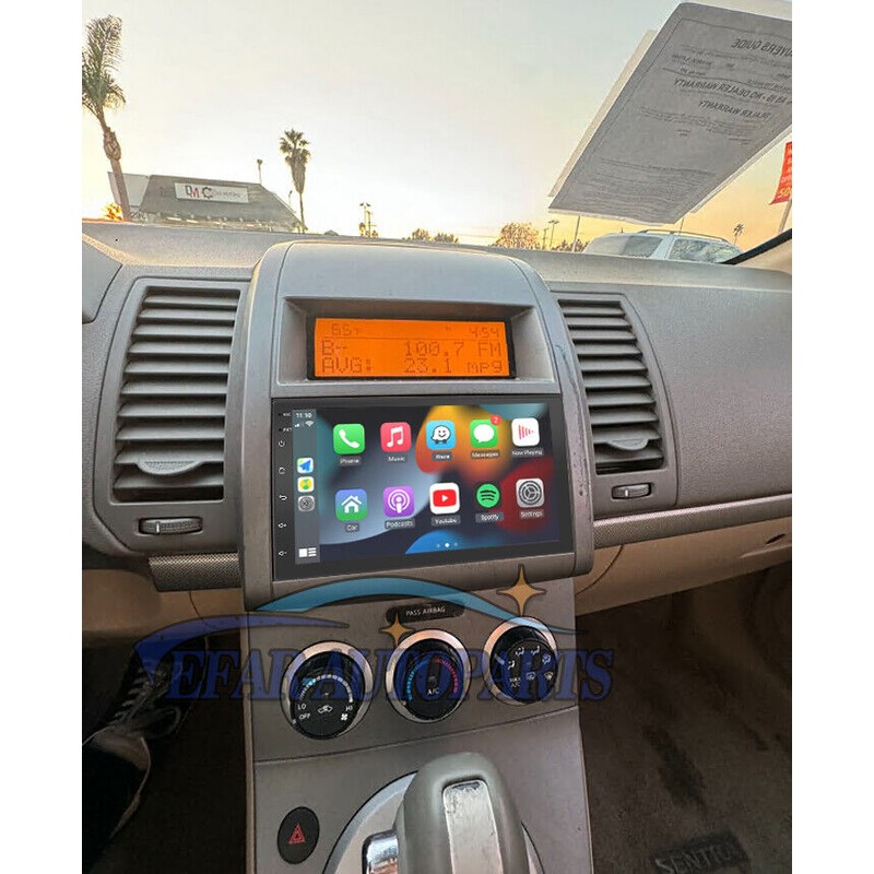 ECCS FOR 2007-2012 NISSAN SENTRA 7" APPLE CARPLAY ANDROID 13