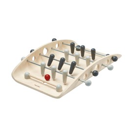 PlanToys® Soccer Wooden Table Game for Kids Ages 3+ | Montessori Toy for Coordination, Focus & Team Play | Eco-Friendly Indoor Educational Game