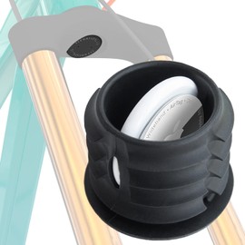 TagVault Mountain Bike (2 Pack) - The Hidden AirTag Fork Mount | Tapered Head Tubes | Anti-Theft, Ultra Secure | Elevation Lab