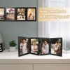4 Picture Frames Collage 12.5 x 17.5 cm Folding Black