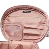 Francfranc Large Velour Ribbon Vanity Pouch, Pink