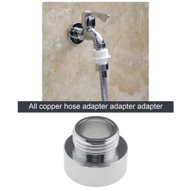 SG Store Pack of 2 Chrome Hose Pipe Adaptor BSP 1/2 Inch to BSP 3/4 Inch Female Thread Shower Hose Connection Tap Socket Reducer Pipe Fitting for Shower Arms Mixer Taps