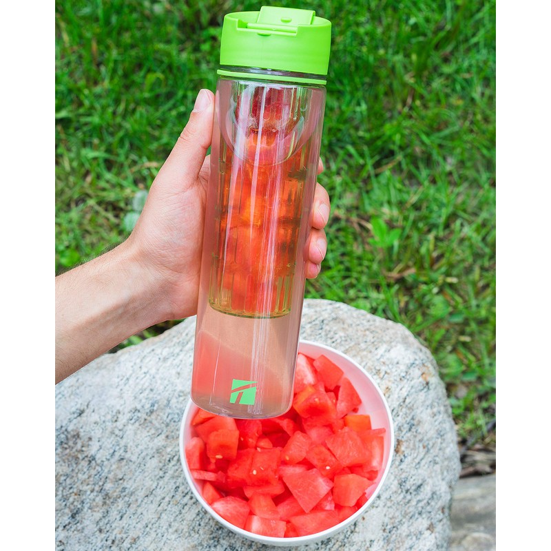 Trudeau Maison Rejuvenate 04715003 Wasserflasche, 480 ml, Grün, Kunststoff