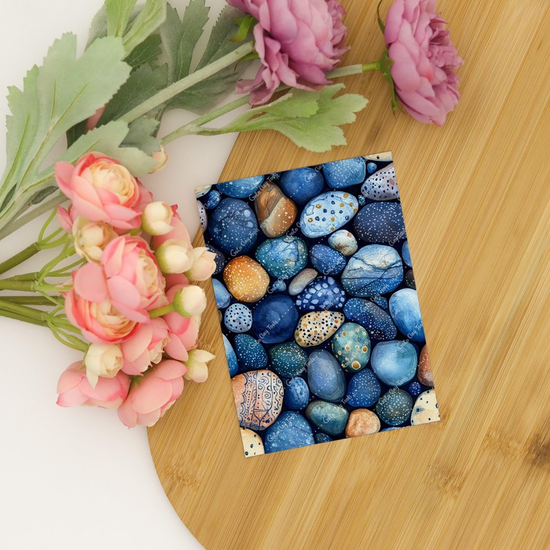 GOTO CLAY TOOLS Rocks Clay Transfer Paper – 6 Pcs