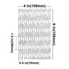 MOZCORN 20 Pack Truss Plates 4x6 Inch, Pronged Truss Mending