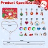 ZMLM Christmas Advent-Calendar Bracelet for Girl: 24 Days Countdown with