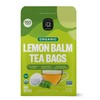 FGO Organic Lemon Balm Tea, 100 Count, Eco-Conscious Herbal Tea