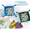 KAHEIGN Portable Jigsaw Mat, 1000/1500 /2000 Pieces Puzzles Mat Roll-Up