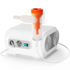 Portable Compressor Nebulizer - Personal Nebulizer Machine for Adults and Kids - Jet Nebulizers Cool Mist Steam Inhaler Nebulizer with 1 Set Accessories