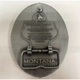 Hesston 2014 NATIONAL FINALS RODEO - HESSTON - Wrangler NFR - Belt BUCKLE