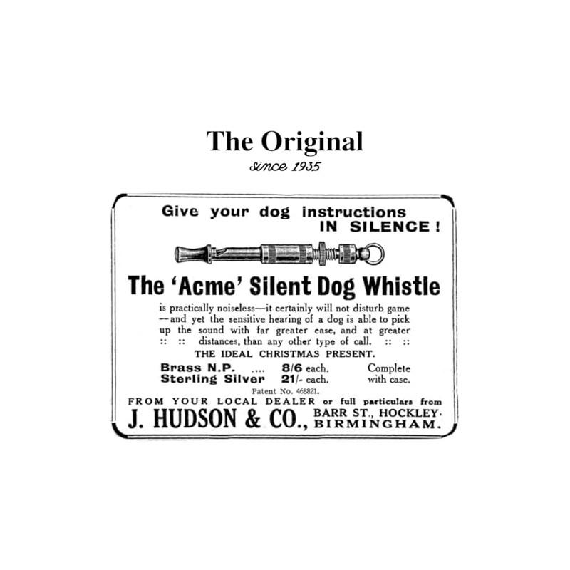 Acme Silbato silencioso para Perros