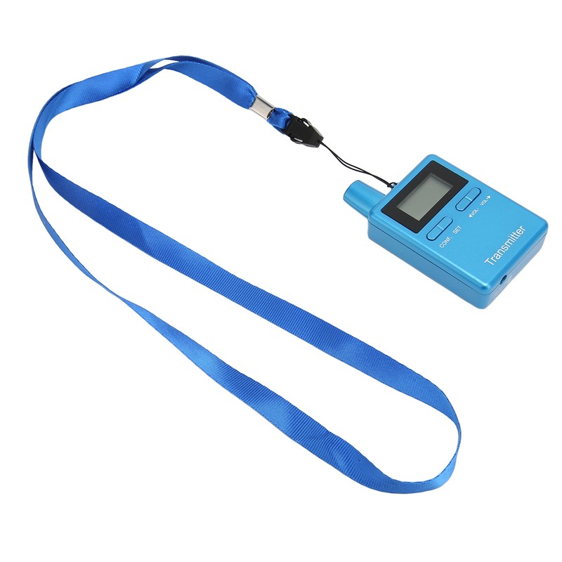 Wireless Church Guide HiFi LCD Wireless Interpretation Equipment with Earbuds