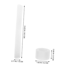 VILLFUL Dog Ear Standing Tape Foam Support Rods Pet Comfort User-Friendly Design