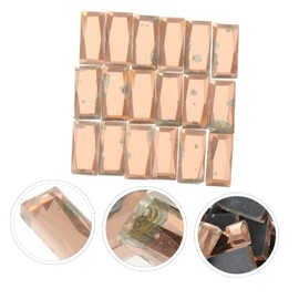 Healeved 400pcs Flatback Crystal Gems for Crafting Glass Charms for Phone Cases Jewelry Making and Home Decor Safe for Boys and Girls and Skin Friendly