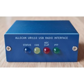Universal AllScan URI110 USB Radio Interface AllStar EchoLink for Mobile Radios Mini-DIN-6
