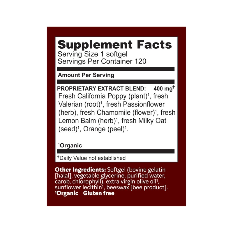 Herbs Etc. Deep Sleep Softgels - Herbal Sleep Support Supplement