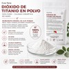 Titanium Dioxide Non Nano Cosmetic Powder 20g