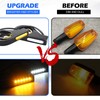 2Pcs Motorcycle Turn Signals Led Harley Turn Signals Motorcycle Front