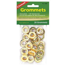 Coghlan's Unisex Adult C9298 Grommets Kit (Pack Of 20) - Silver, One Size